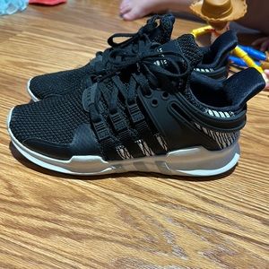 Black & White Adidas EQT